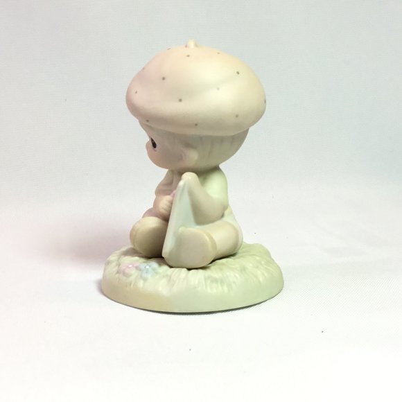 Precious Moments "Loving You Dear Valentines" Baby Collection Figurine #306932 - Picture 3 of 8